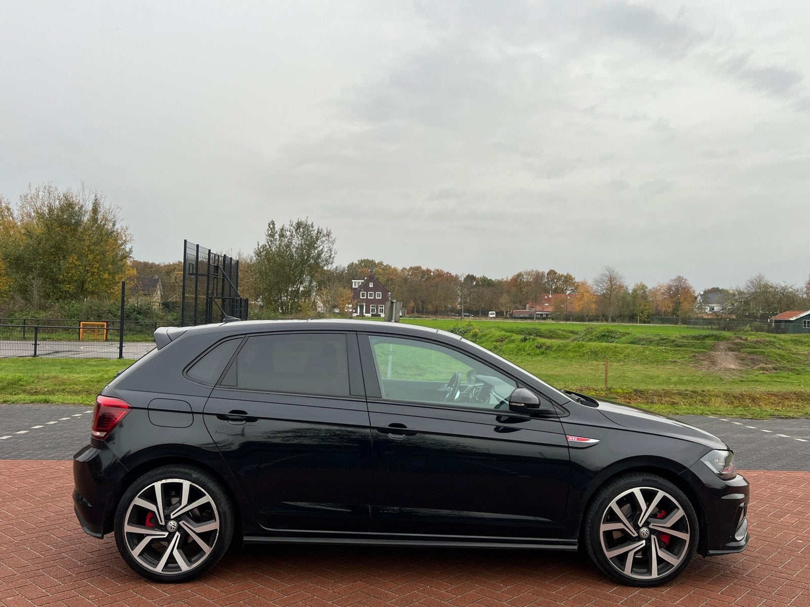 Volkswagen Polo GTI 2.0, Auto's, Zwart, 4 cilinders, 1984 cc, Zwart