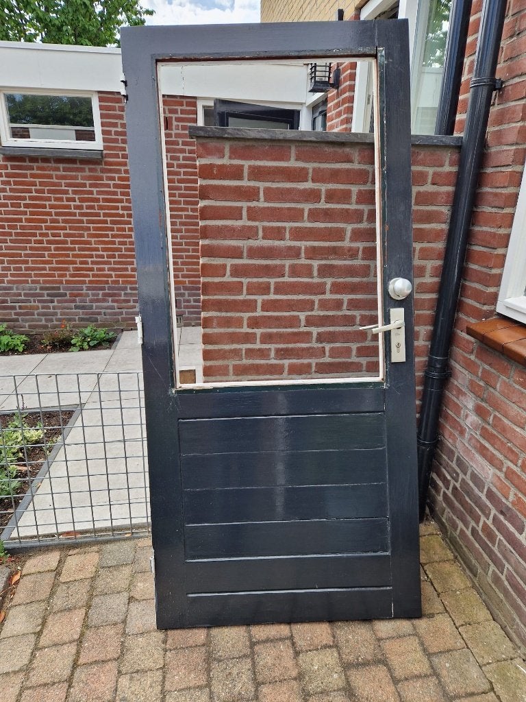 Buitendeur, Doe-het-zelf en Verbouw, Deuren en Horren, Ophalen, Gebruikt, 80 tot 100 cm, Buitendeur