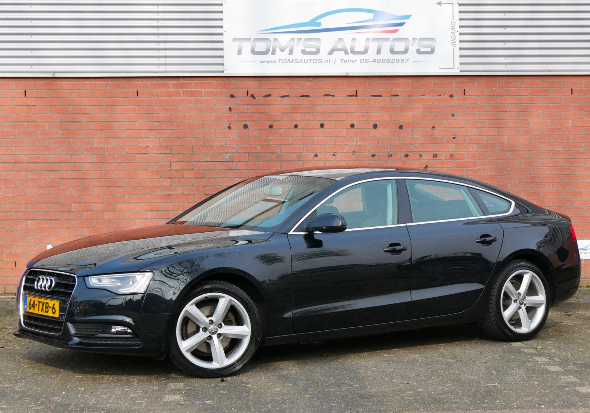 Audi A5 Sportback 1.8 TFSI Pro Line. clima. navi. led. zeer, Voorwielaandrijving, Euro 5, Stof, Gebruikt