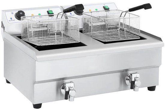 Friteuse – Dubbele Frituurpan – Frituurketel – Frituurpan, Corvance B.V., Verzenden, Nieuw, Corvancebol@gmail.com