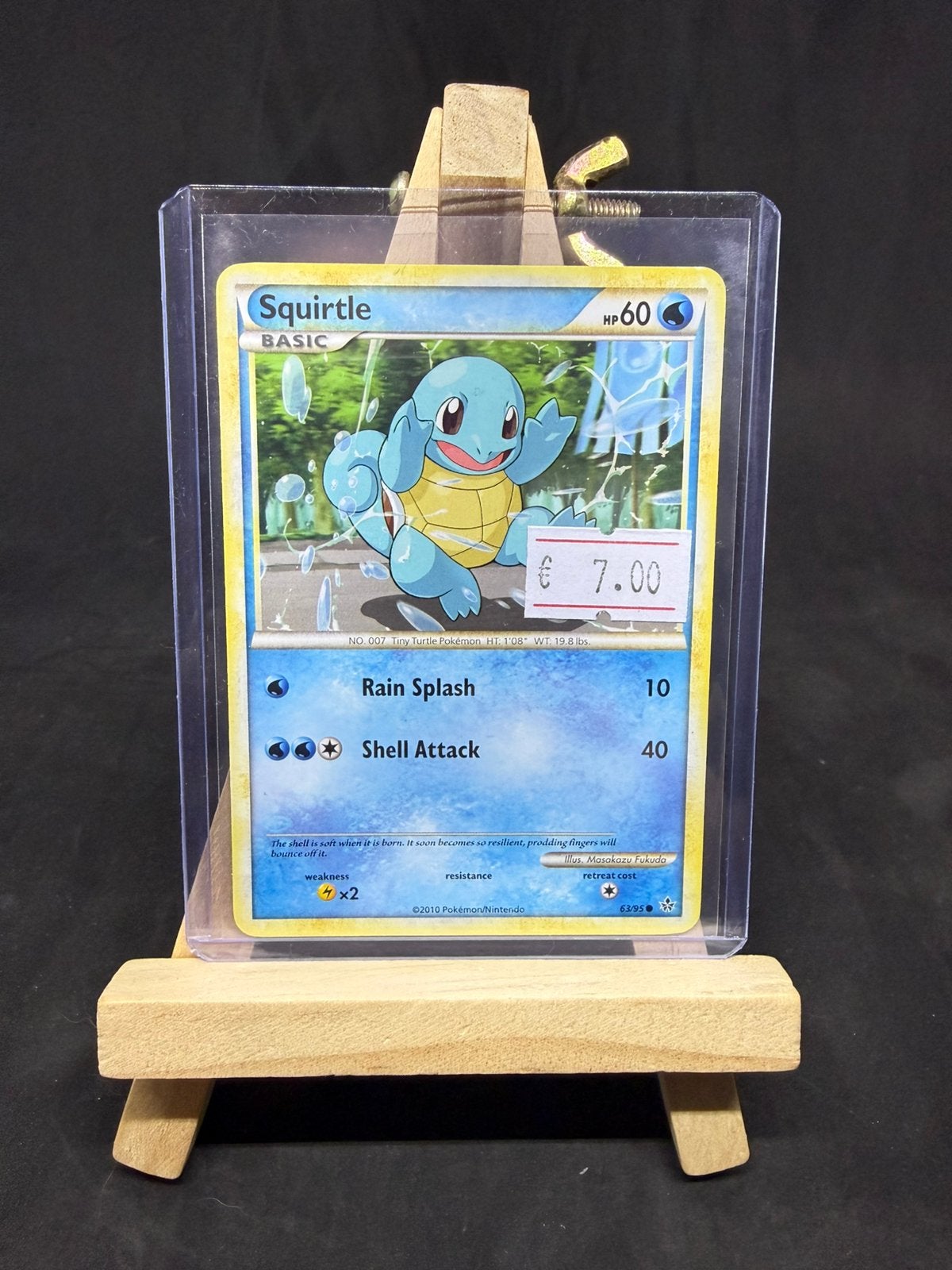 Squirtle 63/95 nm/exc, Ophalen of Verzenden, Zo goed als nieuw