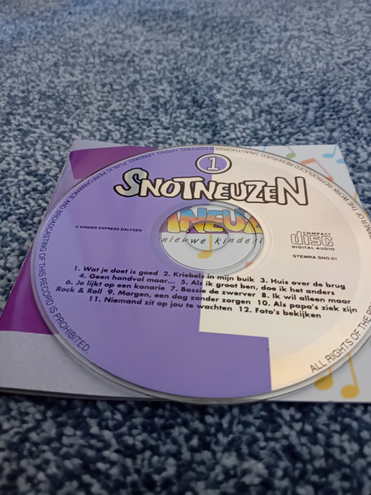 Snotneuzen., Cd's en Dvd's, Ophalen, Zo goed als nieuw