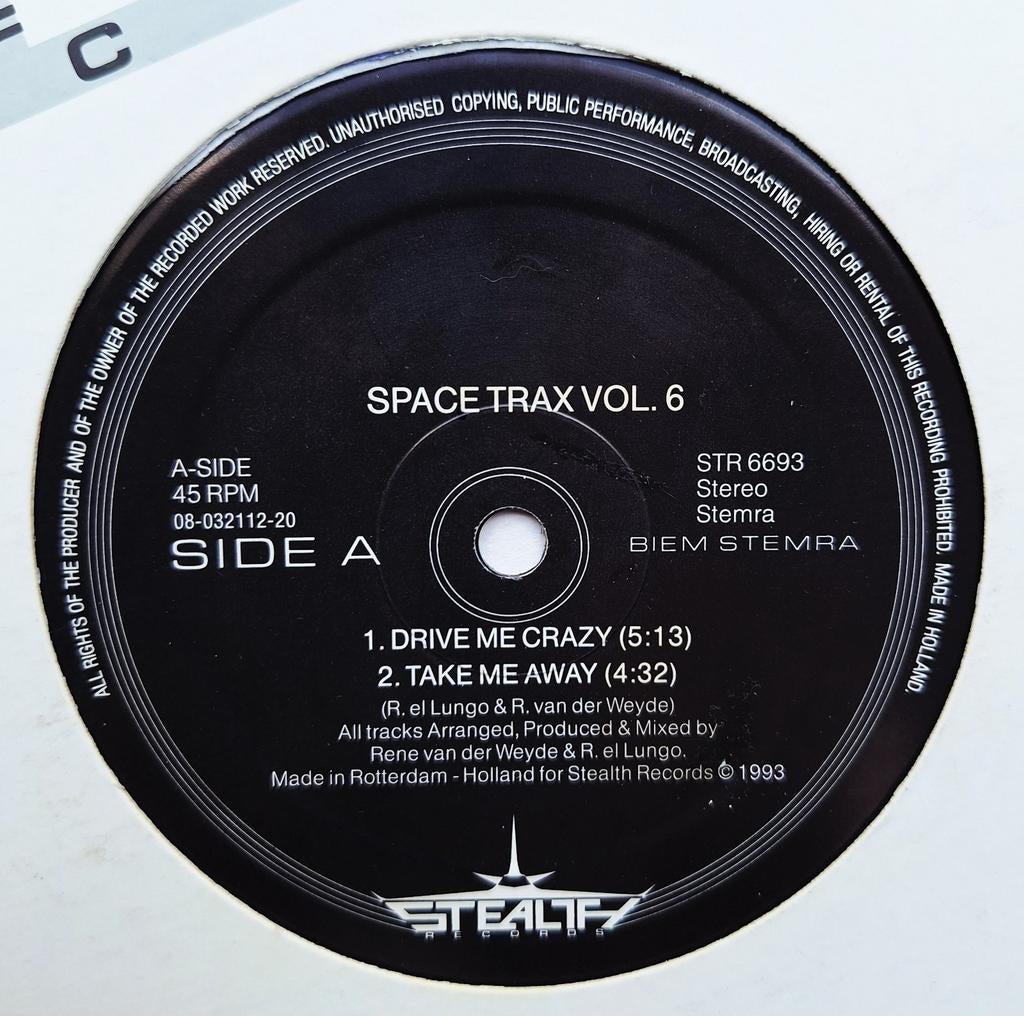 Space Trax Vol.6, Gebruikt, 1990 - 1999, Techno of Trance, Ophalen of Verzenden