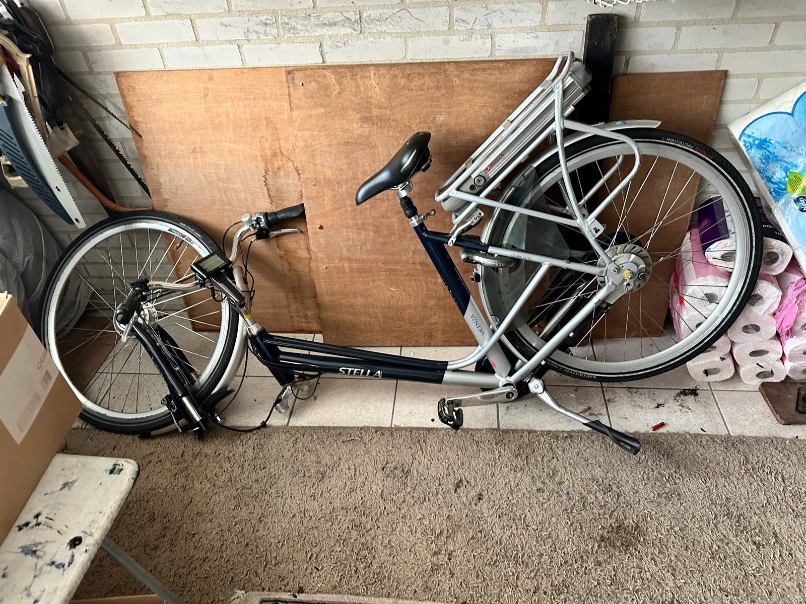 Stella Vicenza ebike-gebroken voorvork, ALLEEN bieden in adv, Fietsen en Brommers, Elektrische fietsen, Ophalen, Gebruikt, Overige merken