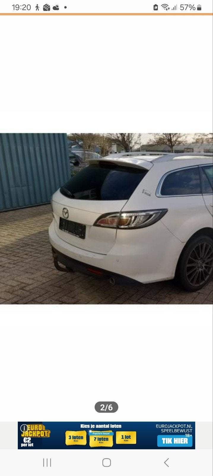 Achterlichten gezocht mazda 6 sportbreak, Ophalen of Verzenden, Mazda, Bumper