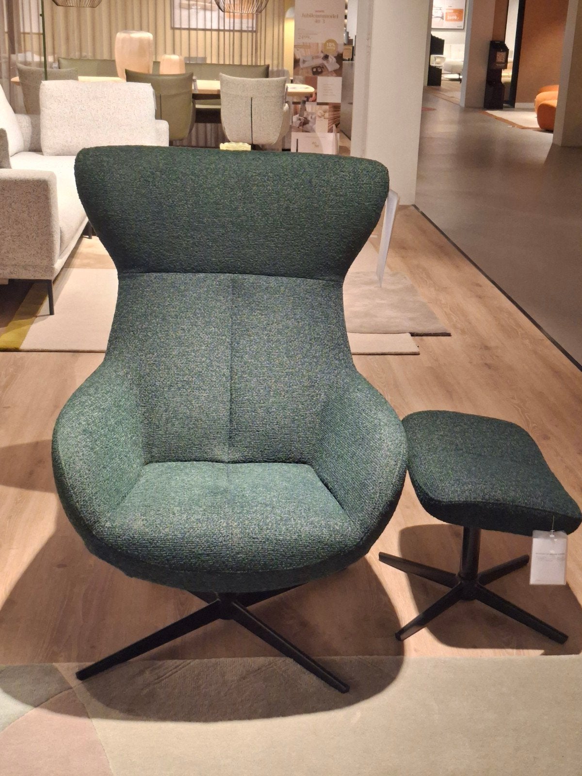 Showroommodel Montel Relaxfauteuil Model Lucille, Ophalen, Nieuw, Metaal, 50 tot 75 cm