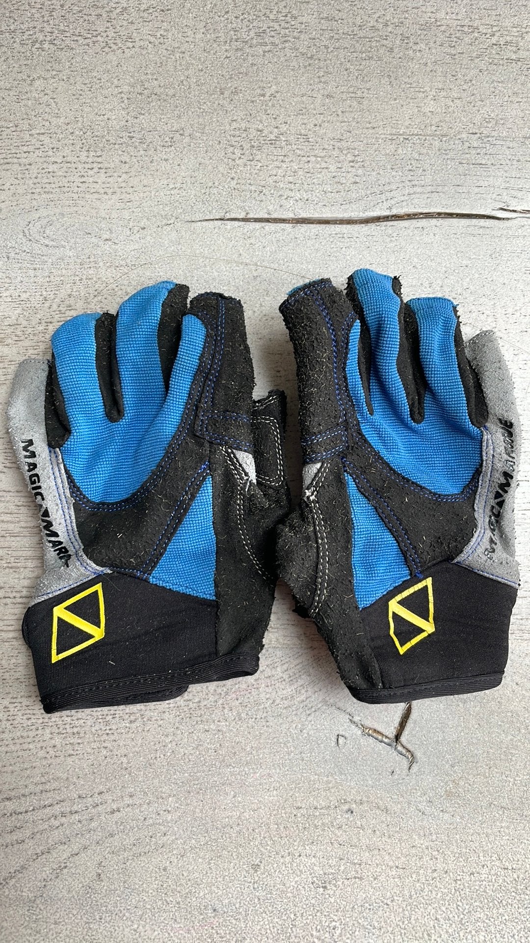 Zeilhandschoenen magic marine L kids, Ophalen, Zo goed als nieuw, Kind