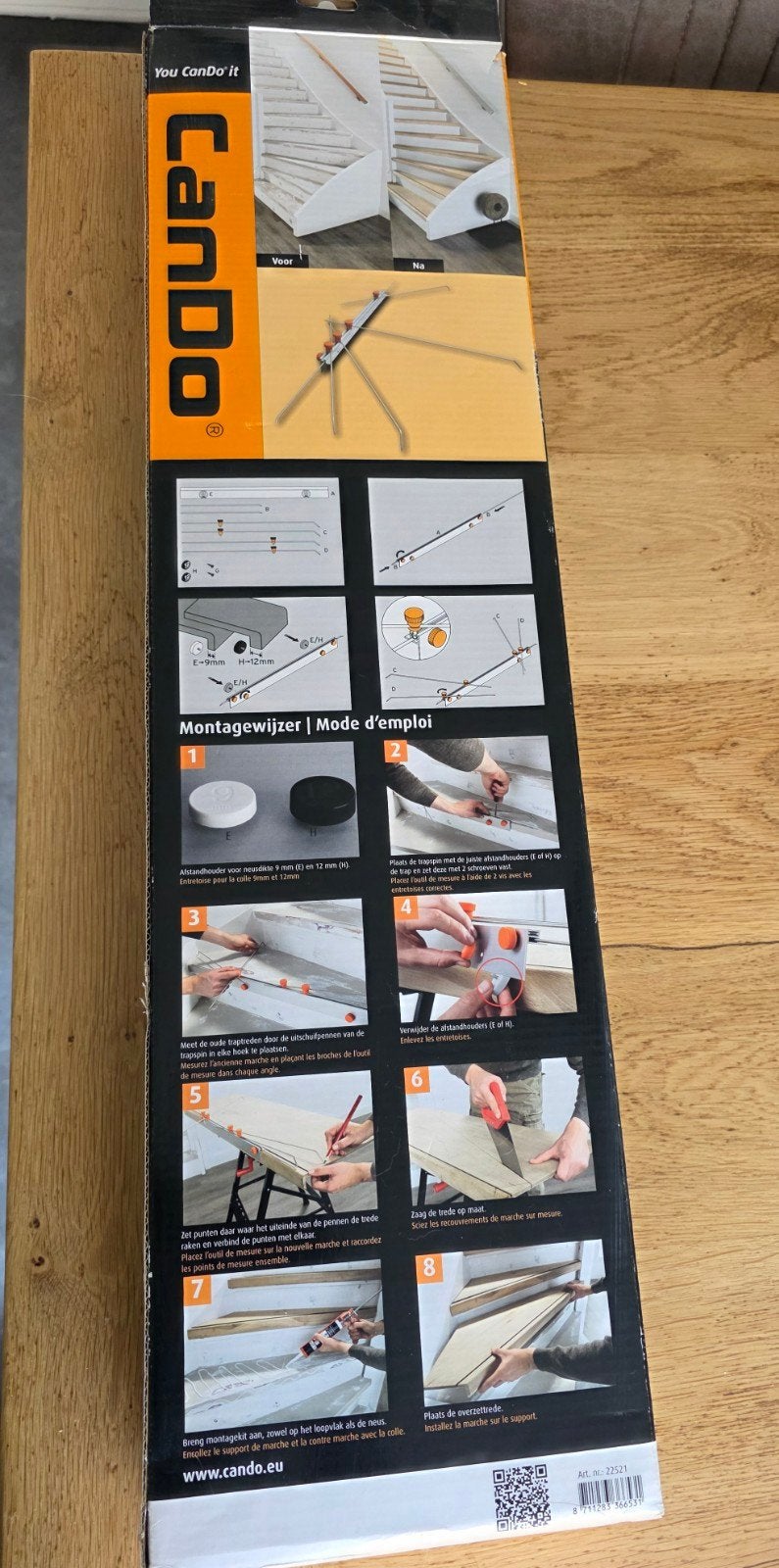 CanDo Traprenovatie Trapspin Meetinstrument, Ophalen, Zo goed als nieuw