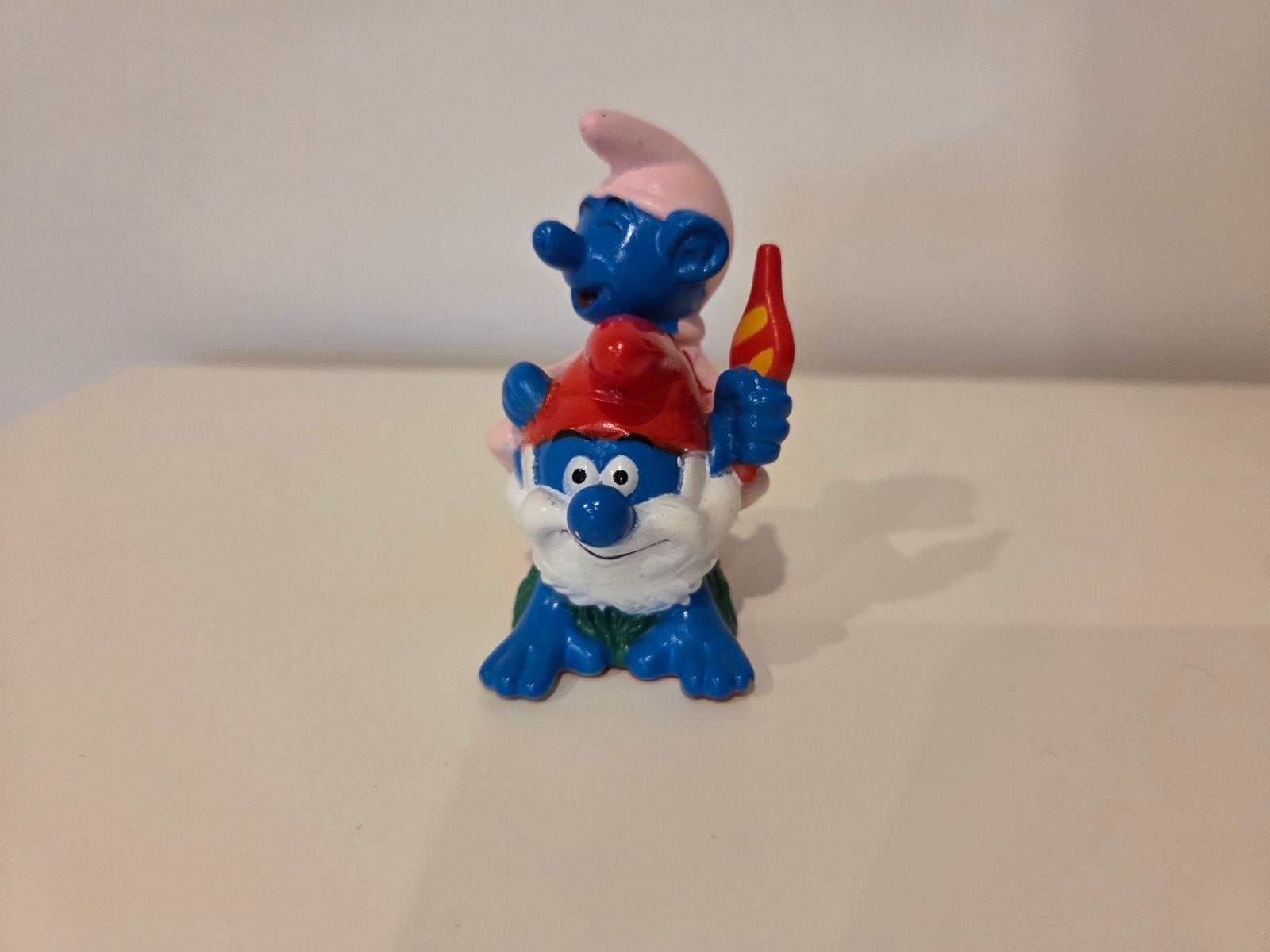 Grote met baby Smurf snoepdop The Smurfs, Ophalen of Verzenden, Zo goed als nieuw, Overige Smurfen, Overige typen