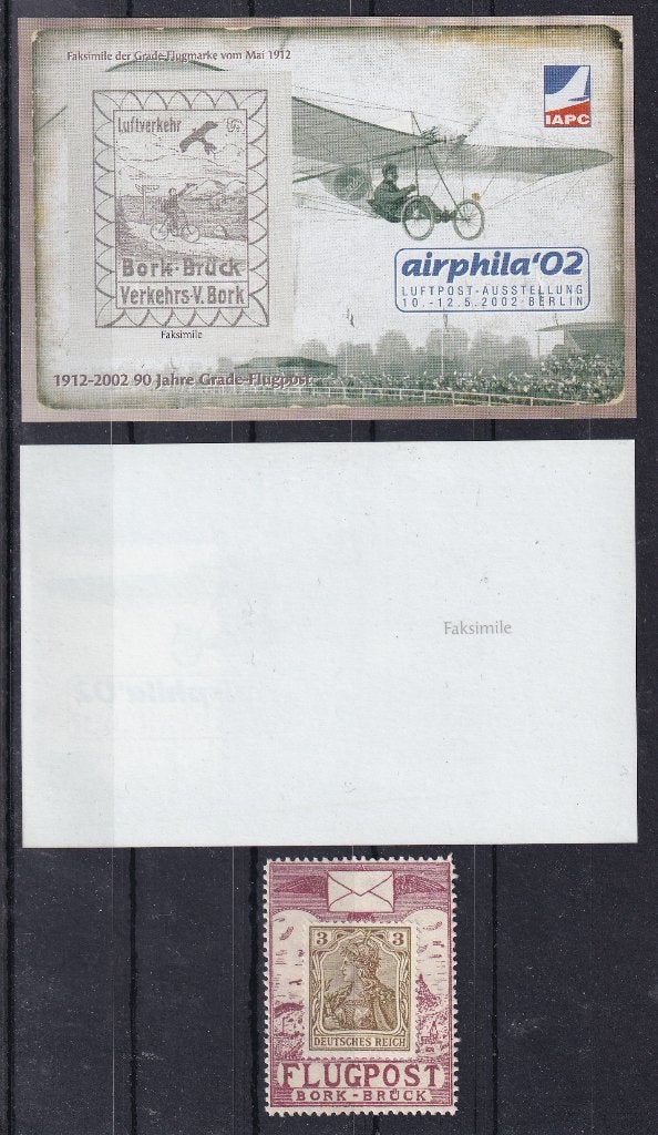 B26) 1912 Bork Bruck spec uitgave en zegel MNH geen garantie, Verzenden, Duitse Keizerrijk, Postfris