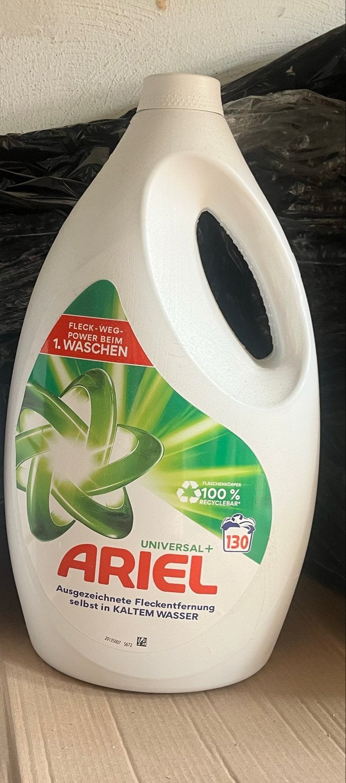 Restpartij vloeibaar wasmiddel: Ariel, Persil, Lenor (53 fle, Ophalen, Nieuw