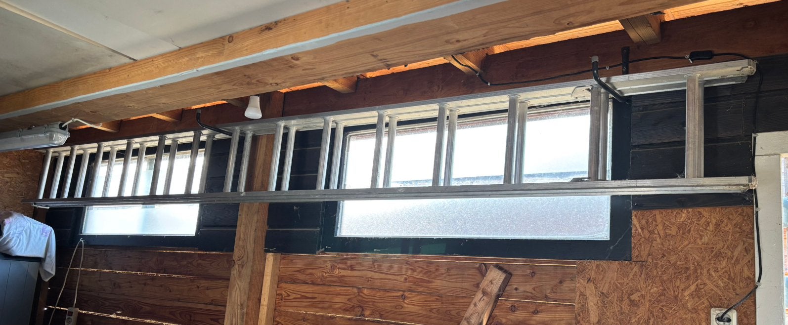 Uitschuifbare ladder trap aluminium, Ophalen, 4 meter of meer