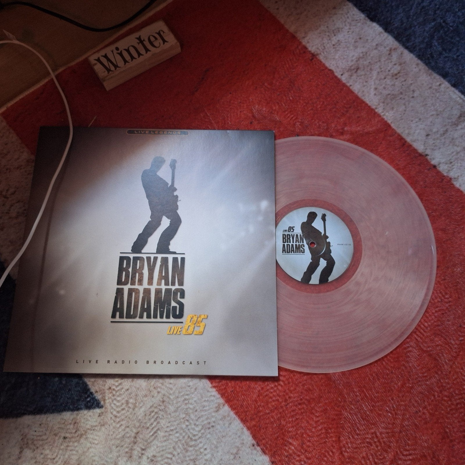 Bryan Adams - Live 85 (Live Radio Broadcast) LP, LP, Rock, Ophalen of Verzenden, Zo goed als nieuw