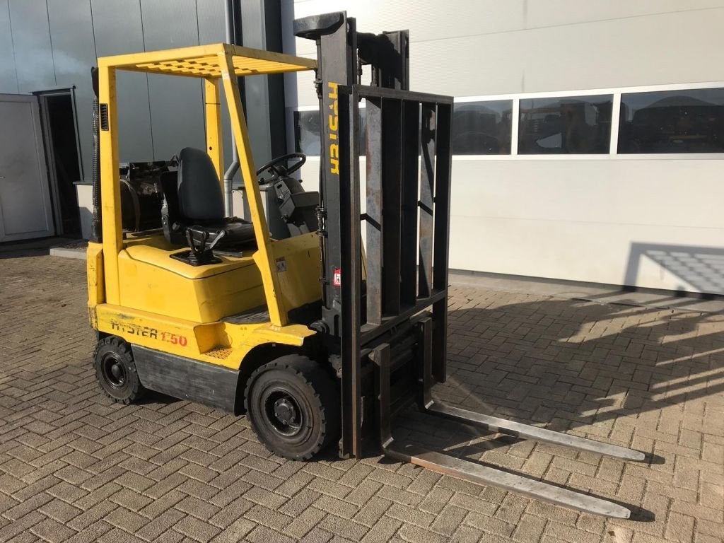 Hyster 1.5 ton Duplex Doorkijkmast Sideshift LPG heftruck, Zakelijke goederen, LPG, Heftruck, Ophalen of Verzenden, Hyster