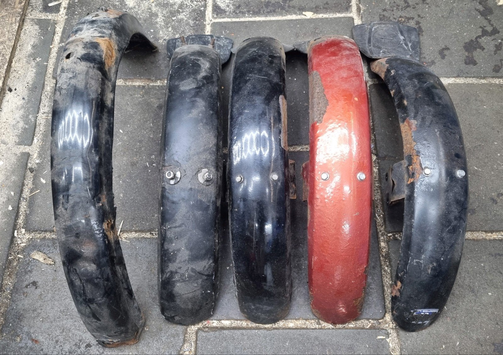 5x Tomos spatbord voor €10, Ophalen of Verzenden, Tomos, Tomos, Tomos