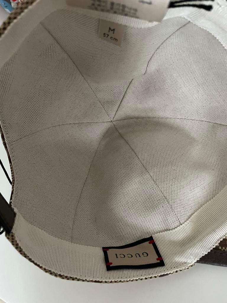 Gucci Cap Jumbo Canvas, Ophalen of Verzenden, Nieuw, 57 cm (M, 7⅛ inch) of minder, Pet