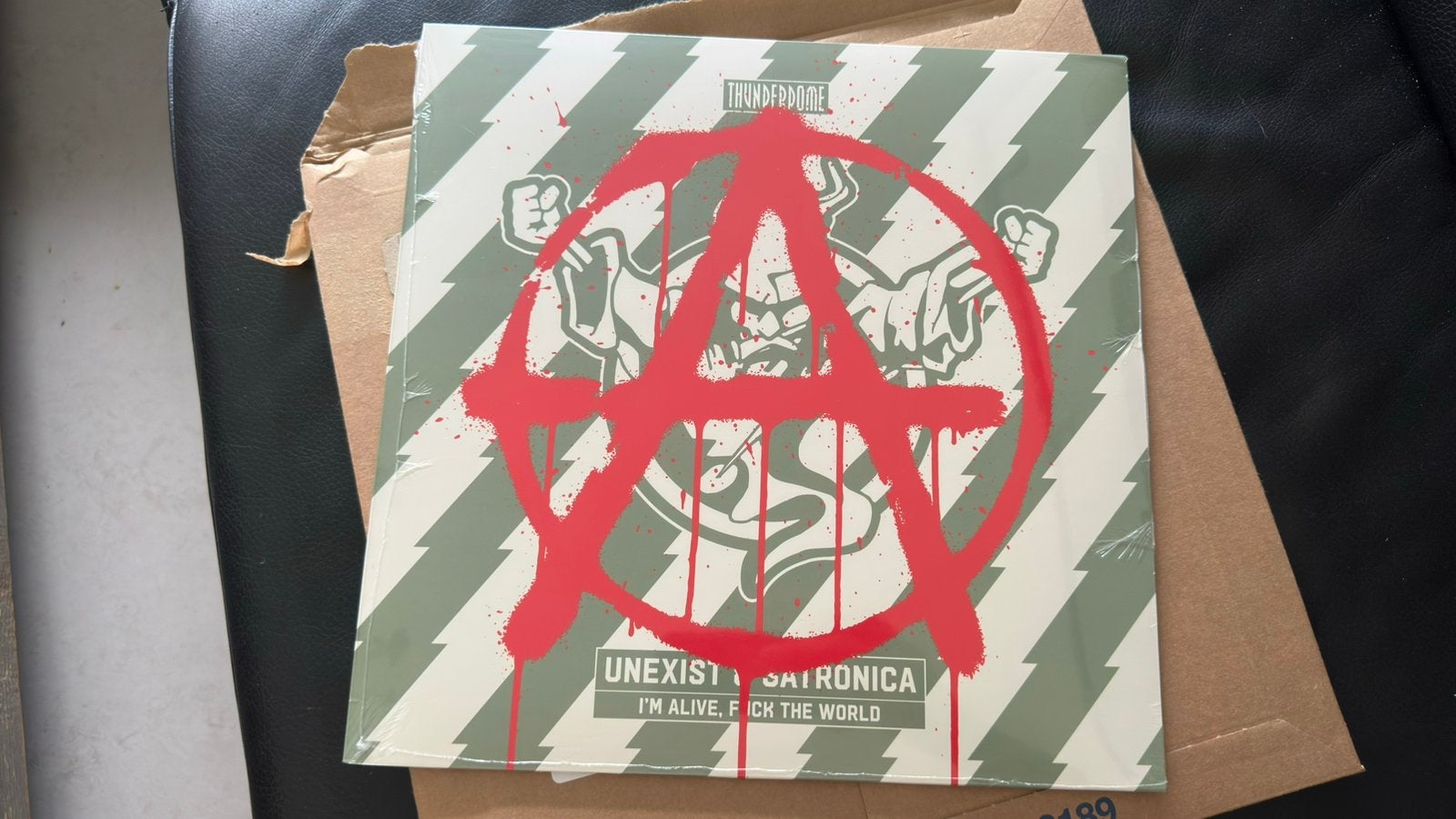 THUNDERDOME 12” vinyl UNEXIST & SATRONICA, Geseald, Techno of Trance, 2020 tot heden, Ophalen of Verzenden