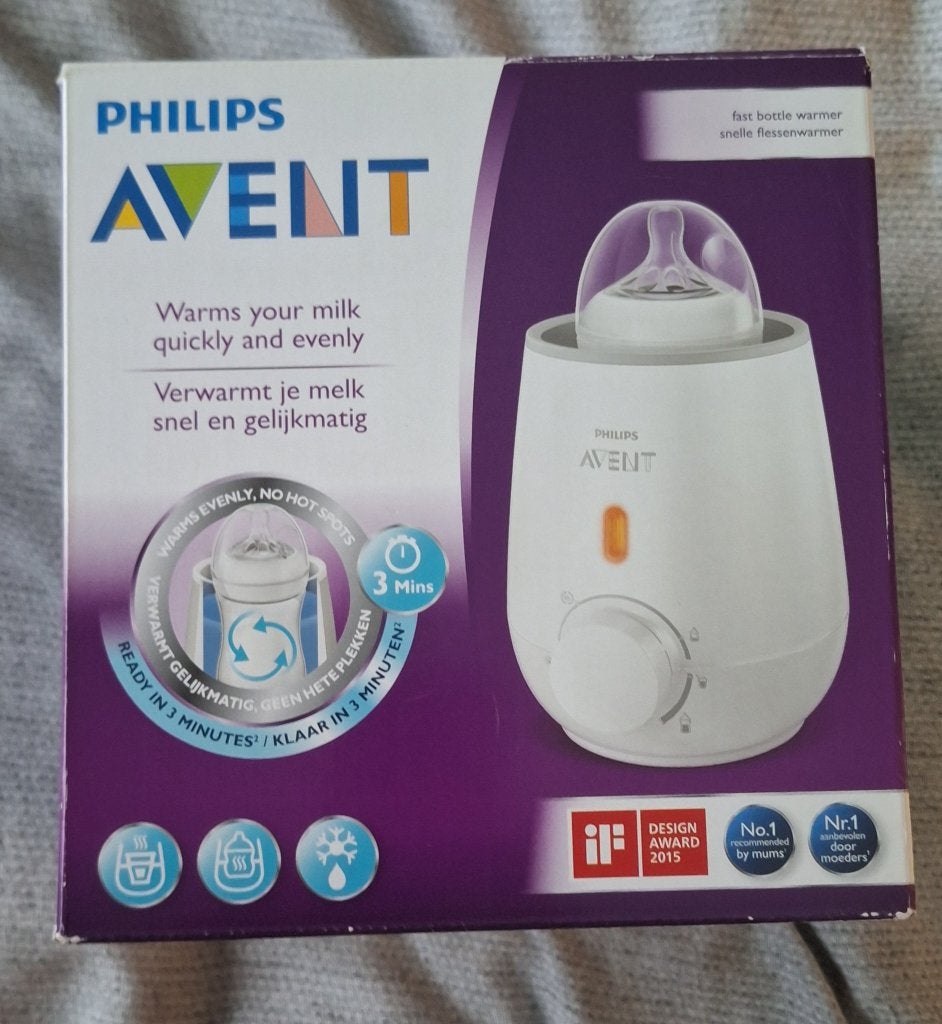 Snelle flessenwarmer avent philips, Ophalen, Nieuw, Babyfles, Philips Avent