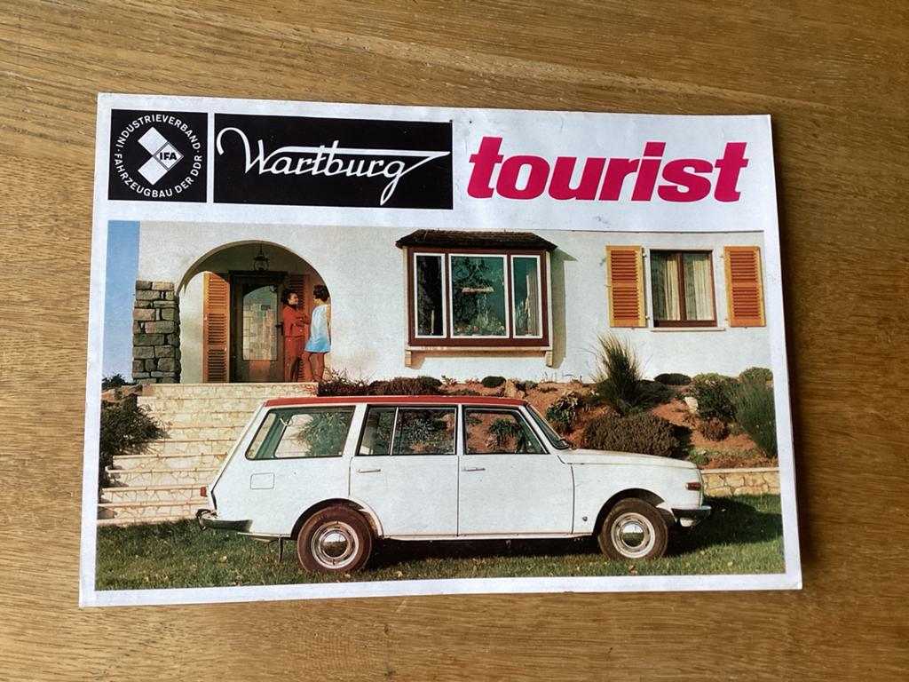 Wartburg Tourist Brochure - Origineel uit 1968, Ophalen of Verzenden, Gelezen, Overige merken