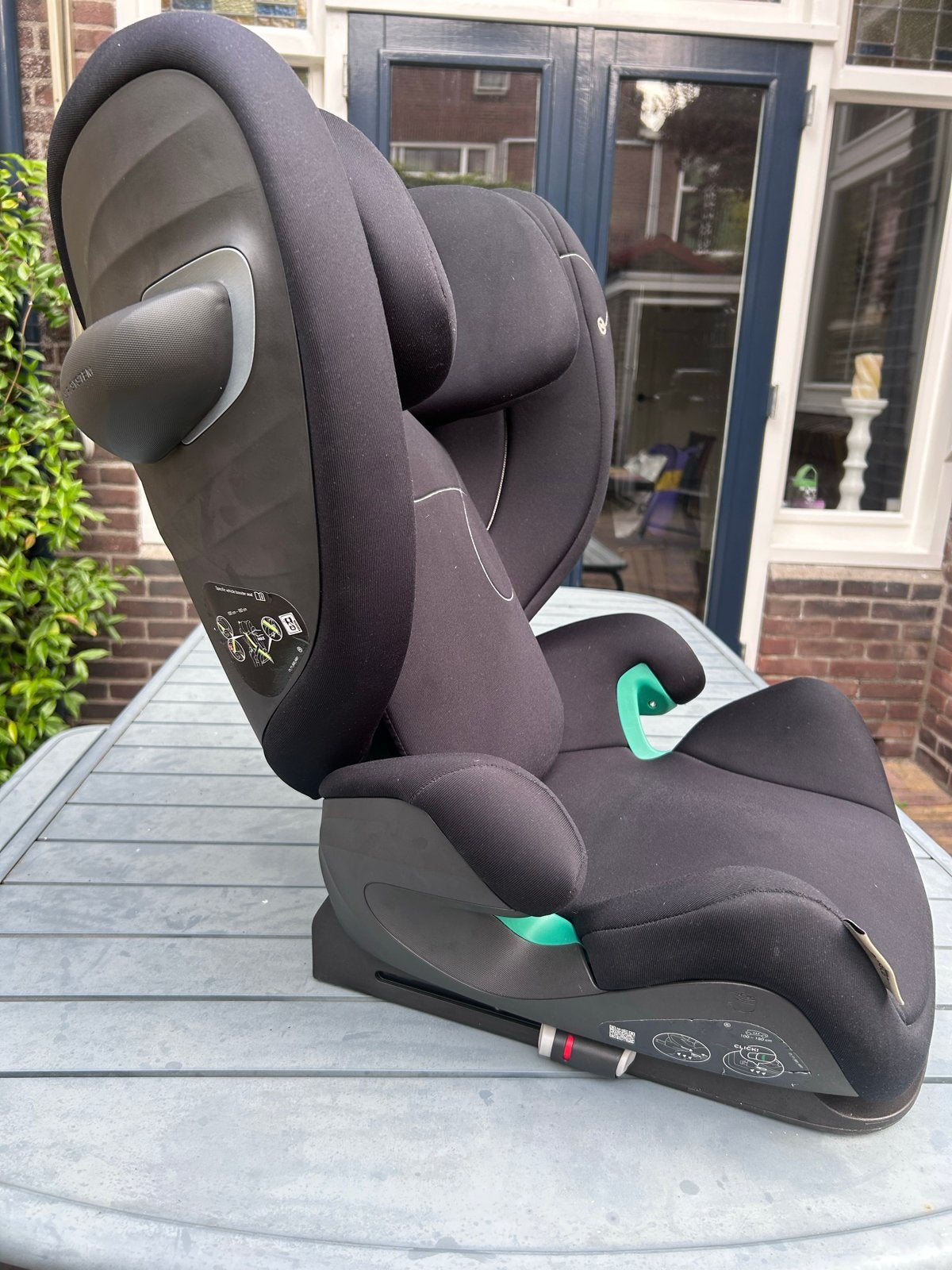 Cybex Solution G i-Fix autostoel - Zwart, Gebruikt, 15 t/m 36 kg, Zijbescherming, Isofix