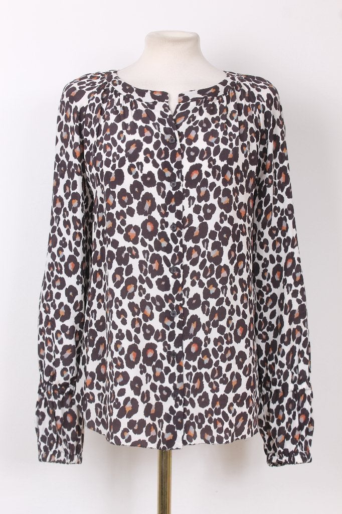 Zomer! Blouse van zijde MARC CAIN maat 40, Maat 38/40 (M), Meerkleurig, Ophalen of Verzenden, Zo goed als nieuw