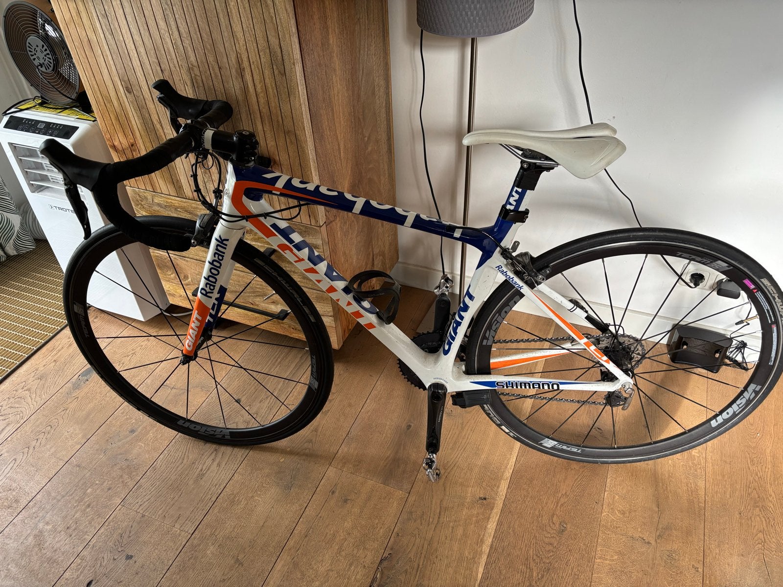 Giant racefiets - Rabobank team editie, Ophalen, 28 inch, Gebruikt, Carbon