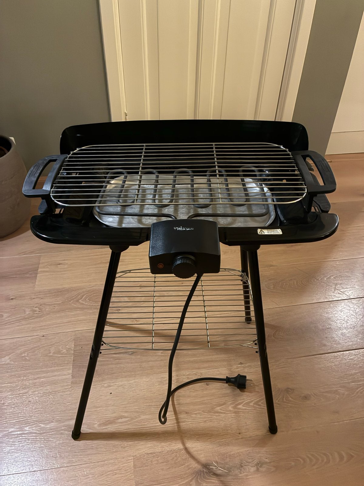 Tristar BQ-2820 Barbecue-grill 2-in-1 met standaard, Ophalen of Verzenden, Gebruikt