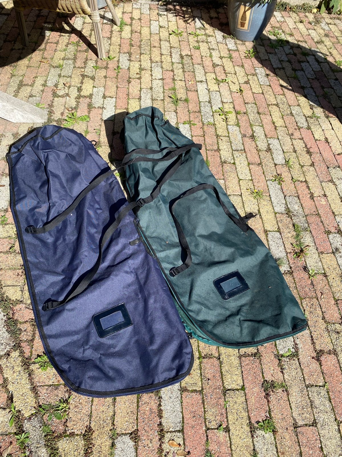 2 x vliegtuig reis golftassen., Ophalen of Verzenden, Gebruikt, Tas