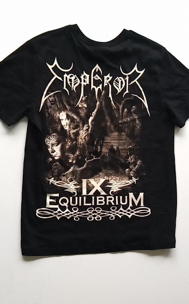 Emperor mooi t shirt + backprint maat M EN L sh324 metal, Verzenden, Nieuw, Kleding