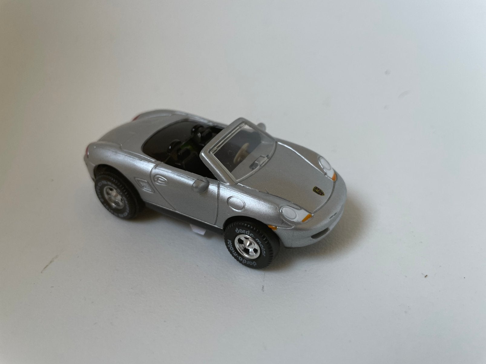 model Porsche Boxster cabriolet Grijs, Darda GS Motor, 1/50, Ophalen of Verzenden, Gebruikt, Auto