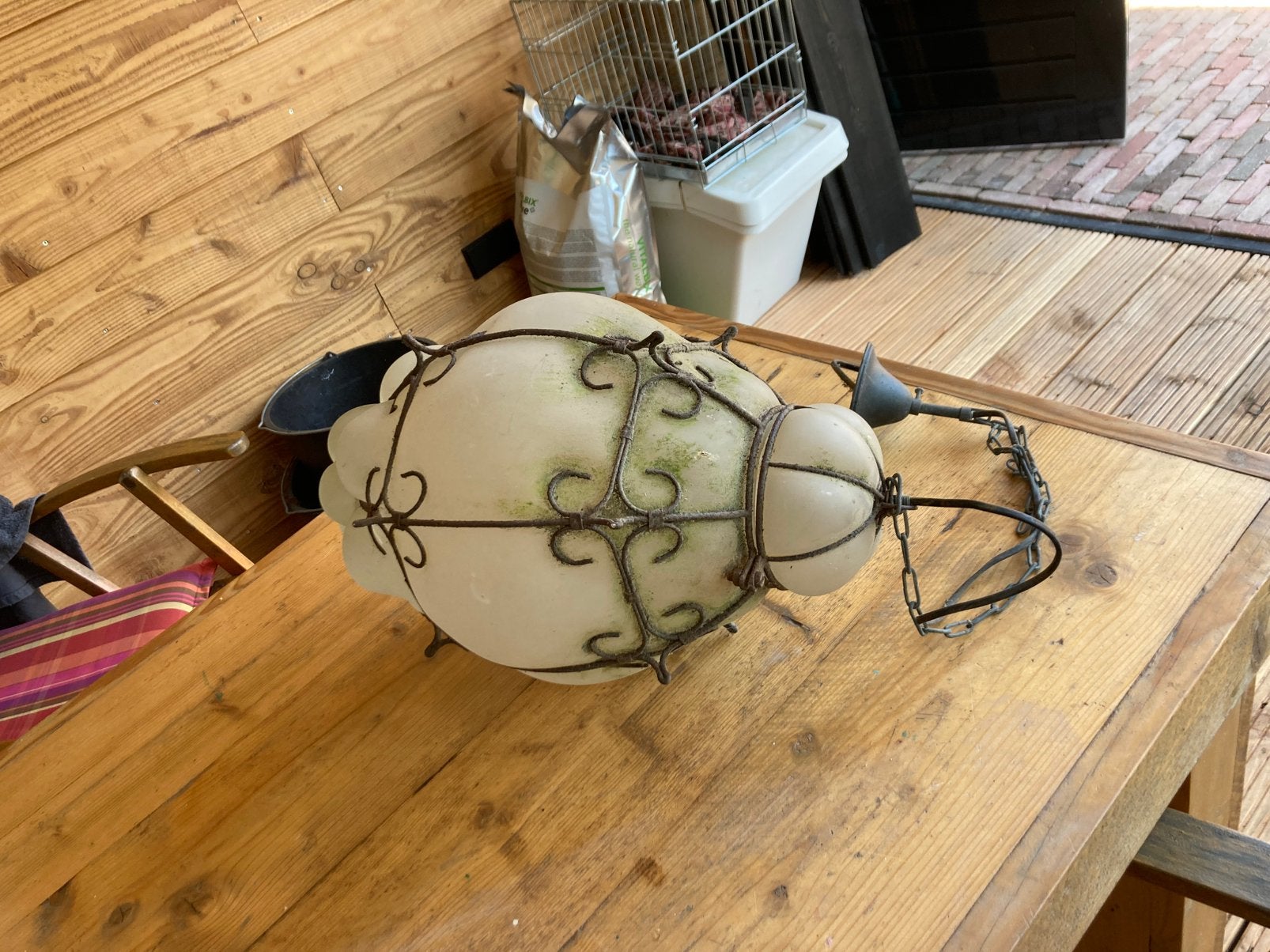 Geblazen Venetiaanse / Murano stijl lampen, Ophalen, Gebruikt, Glas, Venetiaans / Murano