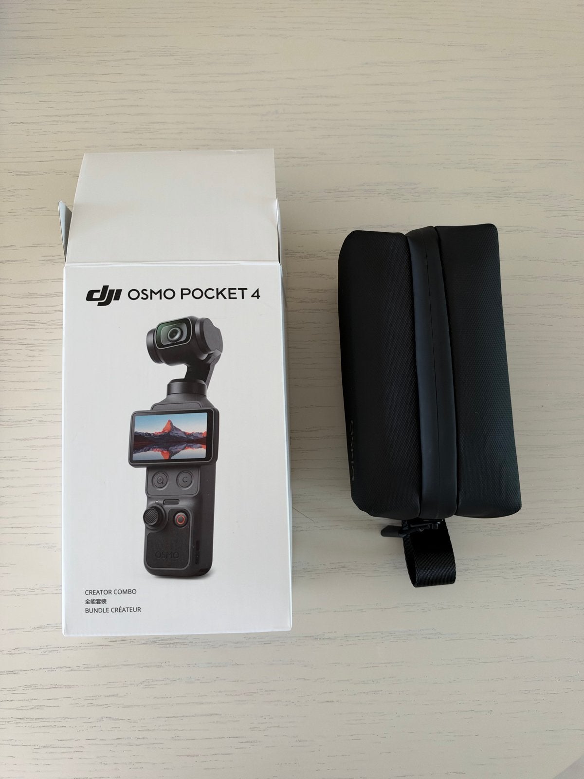 DJI Osmo Pocket 4 Creator Combo - Zo goed als nieuw!, Zo goed als nieuw, Externe microfoon, Camera, Ophalen
