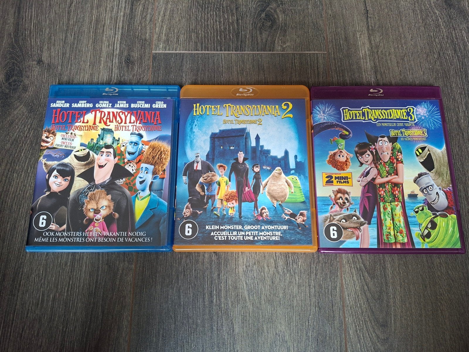 Hotel Transylvania 1, 2 en 3 (Adam Sandler, Kevin James), Inclusief extra's, Verzenden, Alle leeftijden, Film