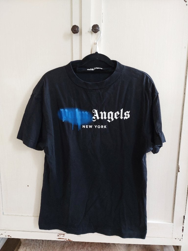 Palm Angels T-shirt maat M Nieuwprijs 265 euro., Kleding | Heren, Ophalen of Verzenden, Zo goed als nieuw, Maat 48/50 (M), Zwart