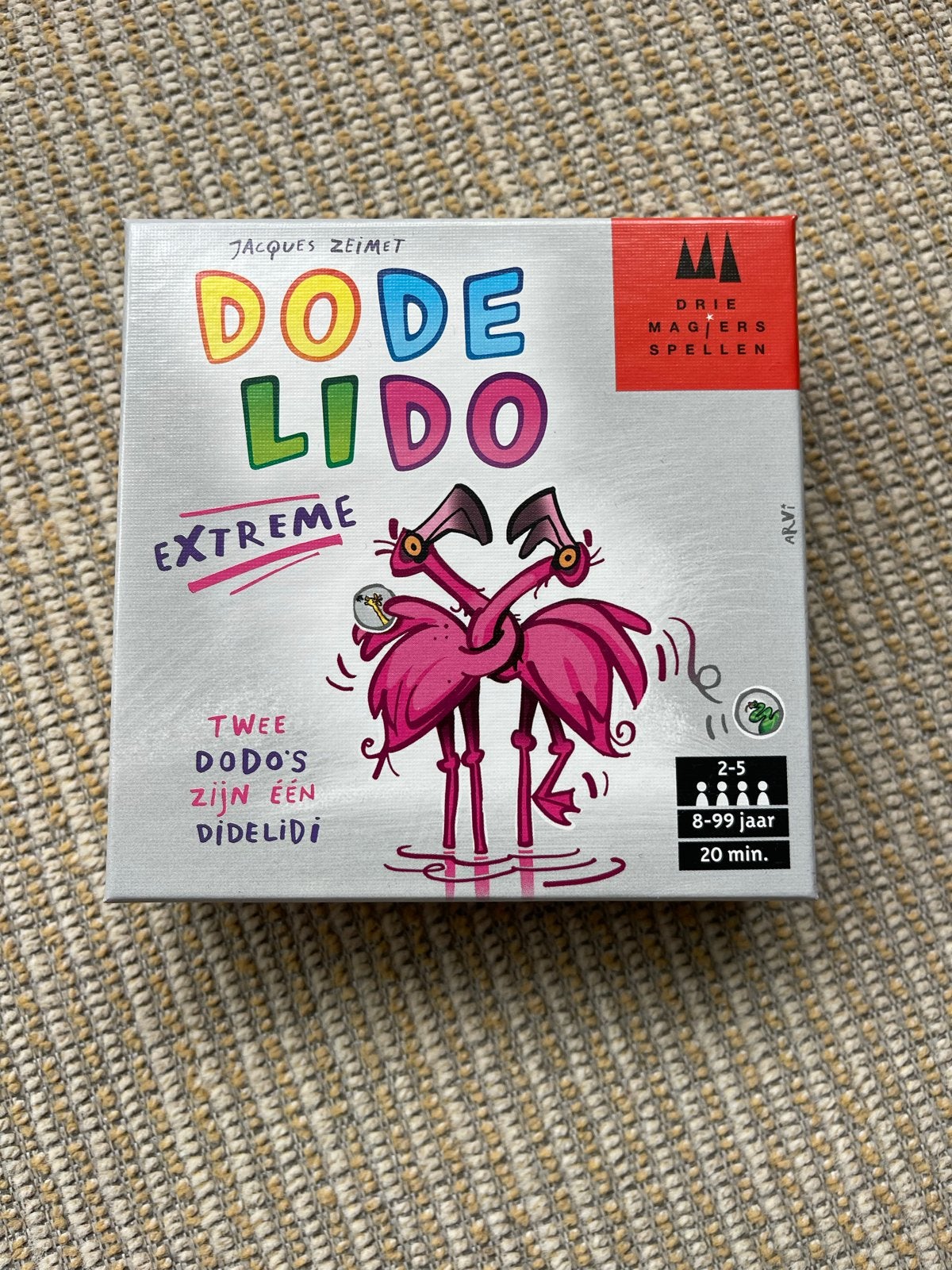 Dodelido Extreme Kaartspel - Snel en uitdagend!, Een of twee spelers, Ophalen of Verzenden, Zo goed als nieuw