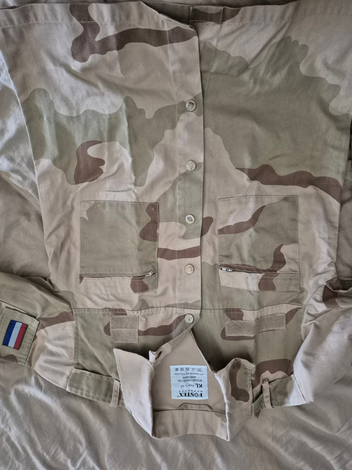 Fostex Desert Camo Uniform (KL L-10), Ophalen of Verzenden, Landmacht, Nederland, Kleding of Schoenen