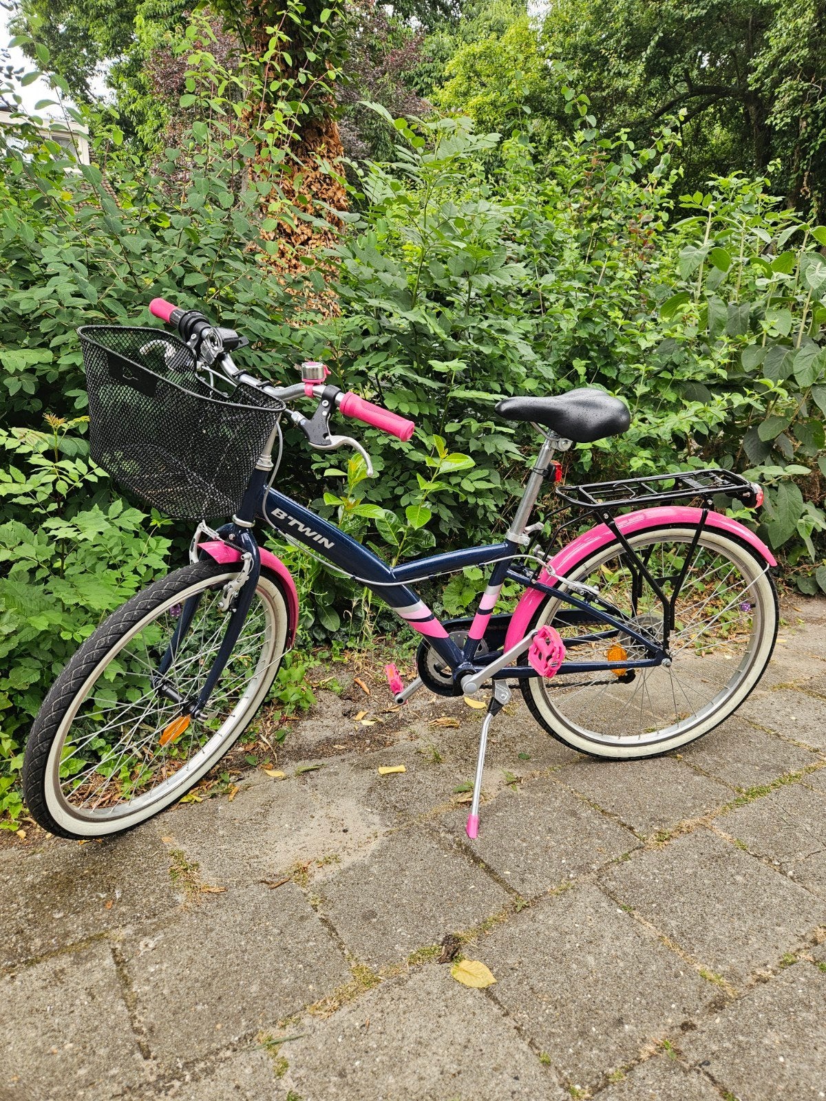 BTWIN fiets 24" 6 versnellingen / handrem, Ophalen, Velgrem, Versnellingen, BTWIN