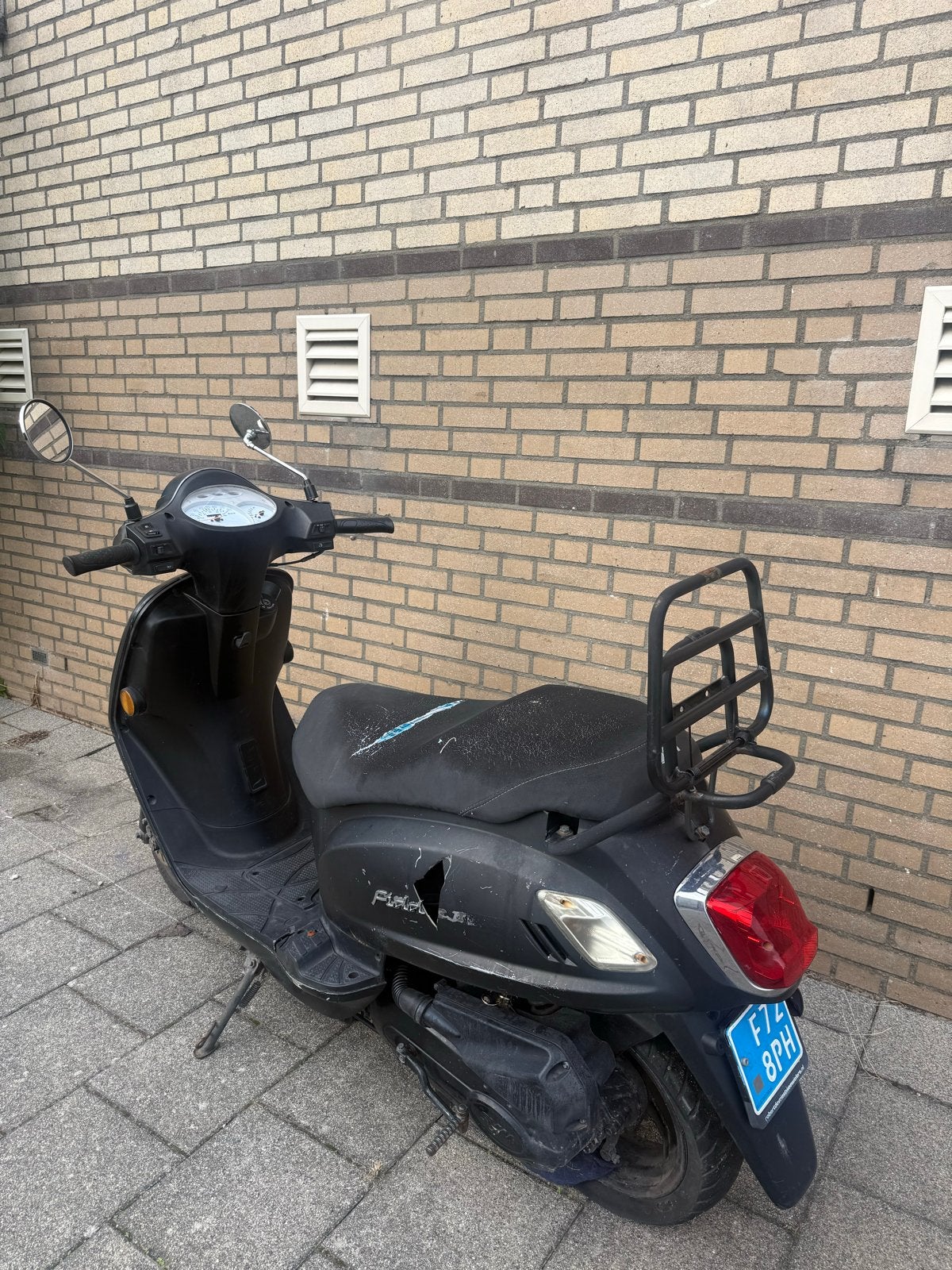 SYM Fiddle II - Voor onderdelen of opknappen, Fietsen en Brommers, Ophalen, Gebruikt, Benzine, Fiddle