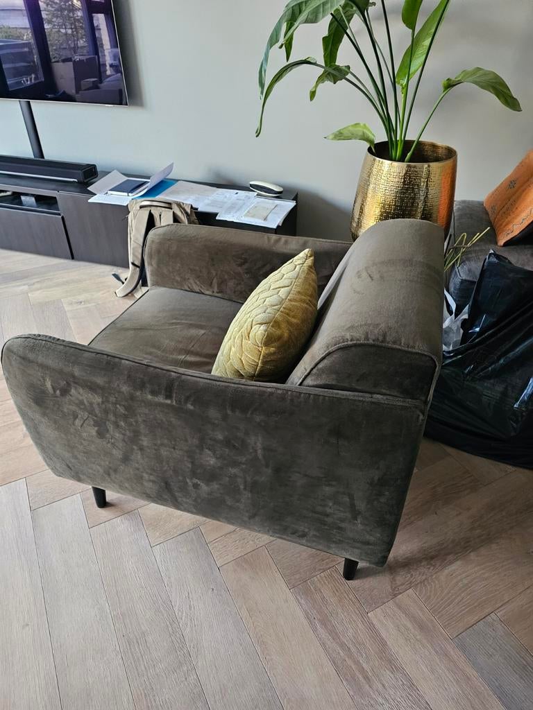 Mooi groen vloer stoeltje, Huis en Inrichting, Stoelen, Ophalen of Verzenden