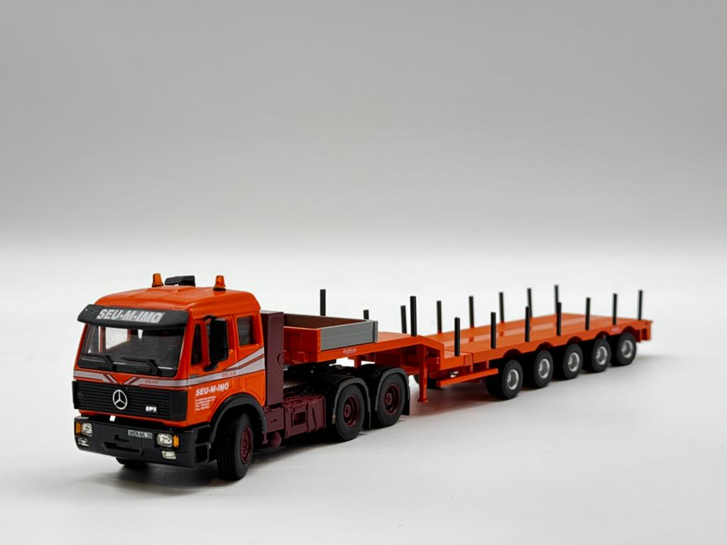 ZON MERCEDES BENZ SK + dieplader SEU M IMO SEUMEREN