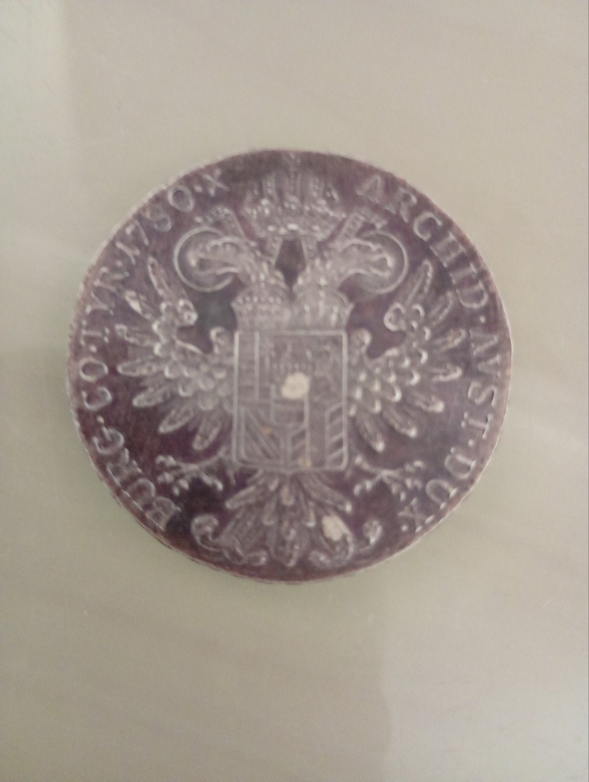 Zilveren Maria Theresia Thaler 1780, Ophalen, Oostenrijk, Losse munt, Zilver