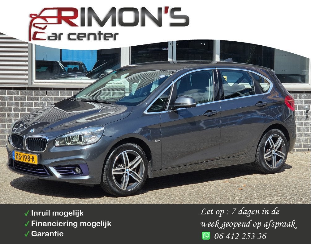 BMW 2-serie Active Tourer 216i Sport-Line Navi Pdc Led Pakke, Auto's, Voorwielaandrijving, Gebruikt, Euro 6, Bedrijf