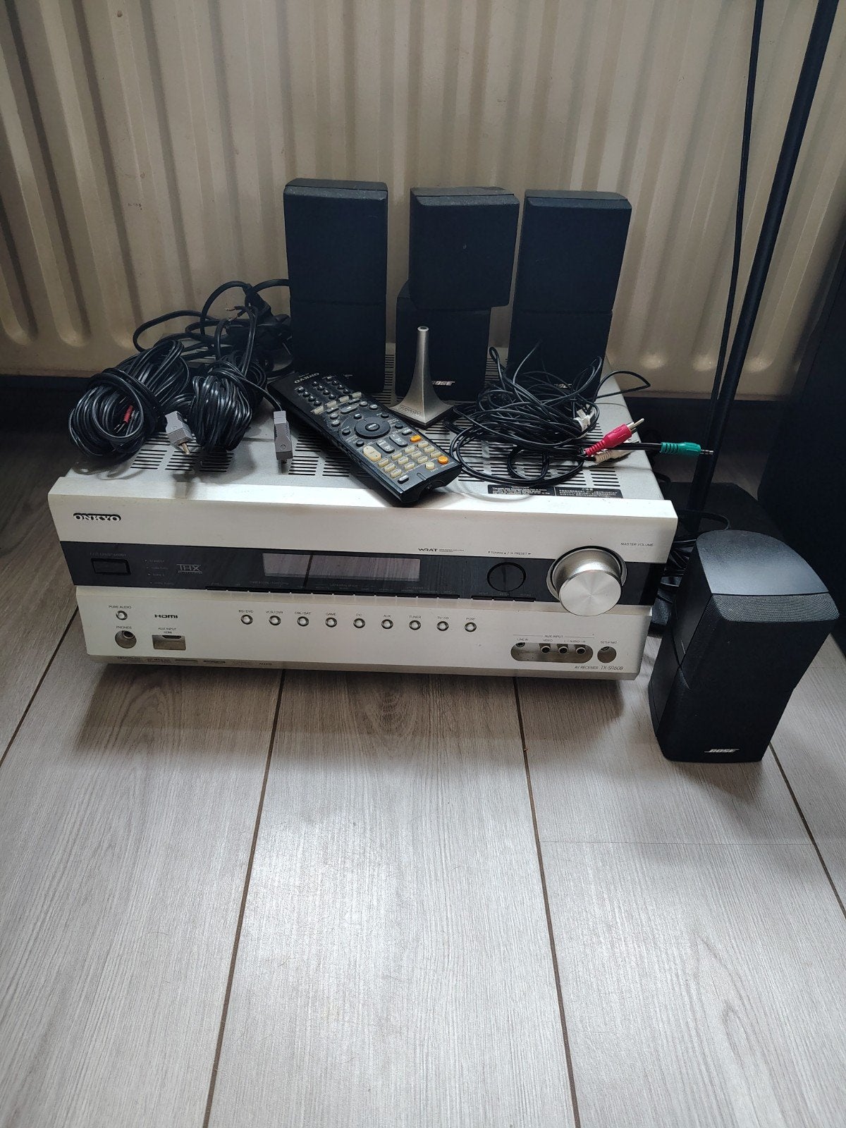 Bose acoustimass 10 serie 2 i.c.m. Onkyo tx-sr 608 receiver, Gebruikt, 70 watt of meer, 5.1-systeem, Overige spelers