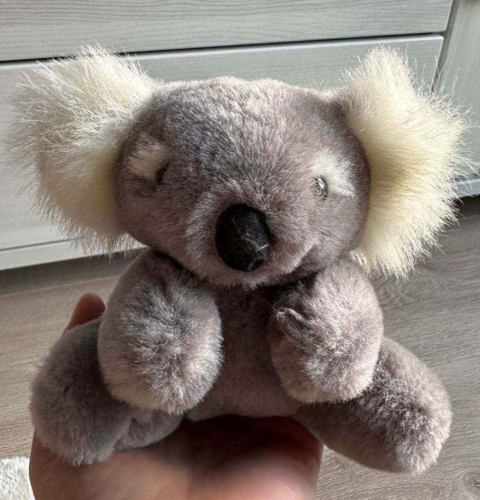 Koala Pluche Knuffel 15 cm, Overige typen, Grijs, Nieuw, Ophalen of Verzenden
