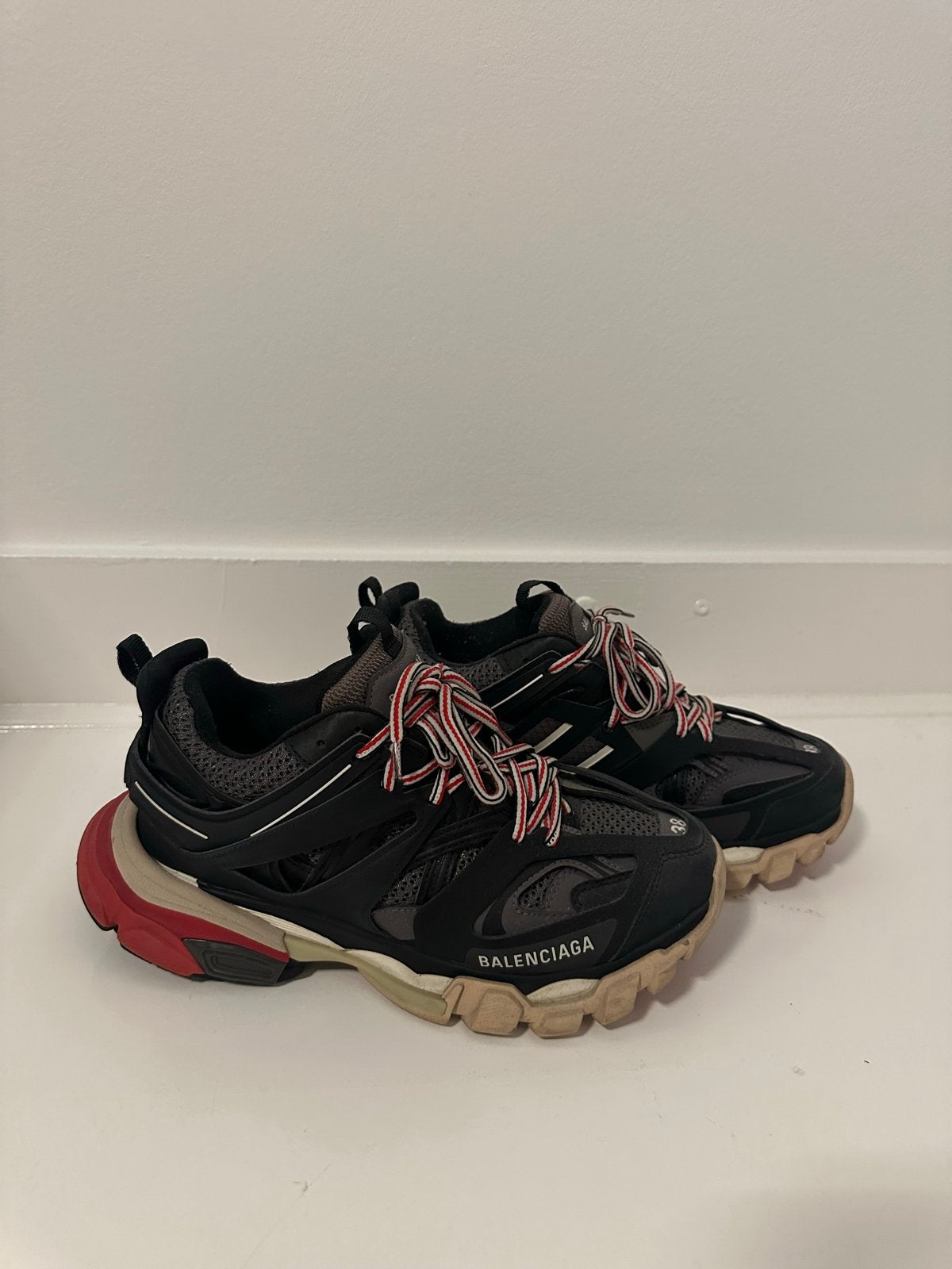 Balenciaga Track Sneakers Zwart Maat 38, Zwart, Ophalen of Verzenden, Sneakers of Gympen, Zo goed als nieuw