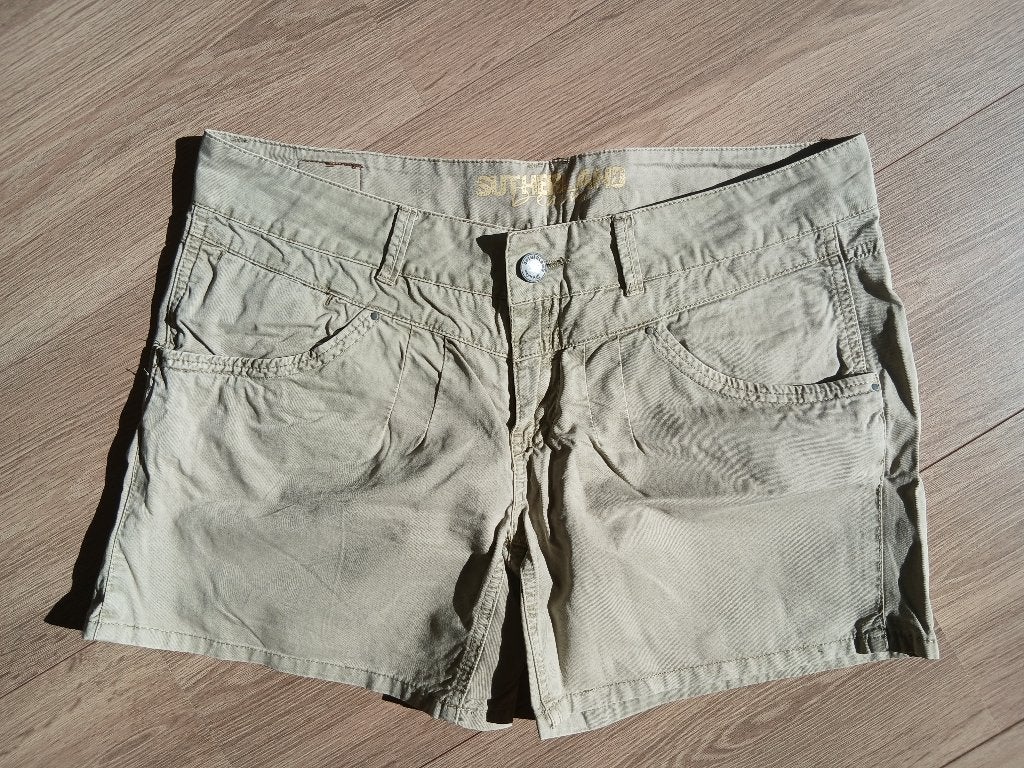 Sutherland Denim korte broek maat 38, Maat 38/40 (M), Verzenden, Beige, Nieuw