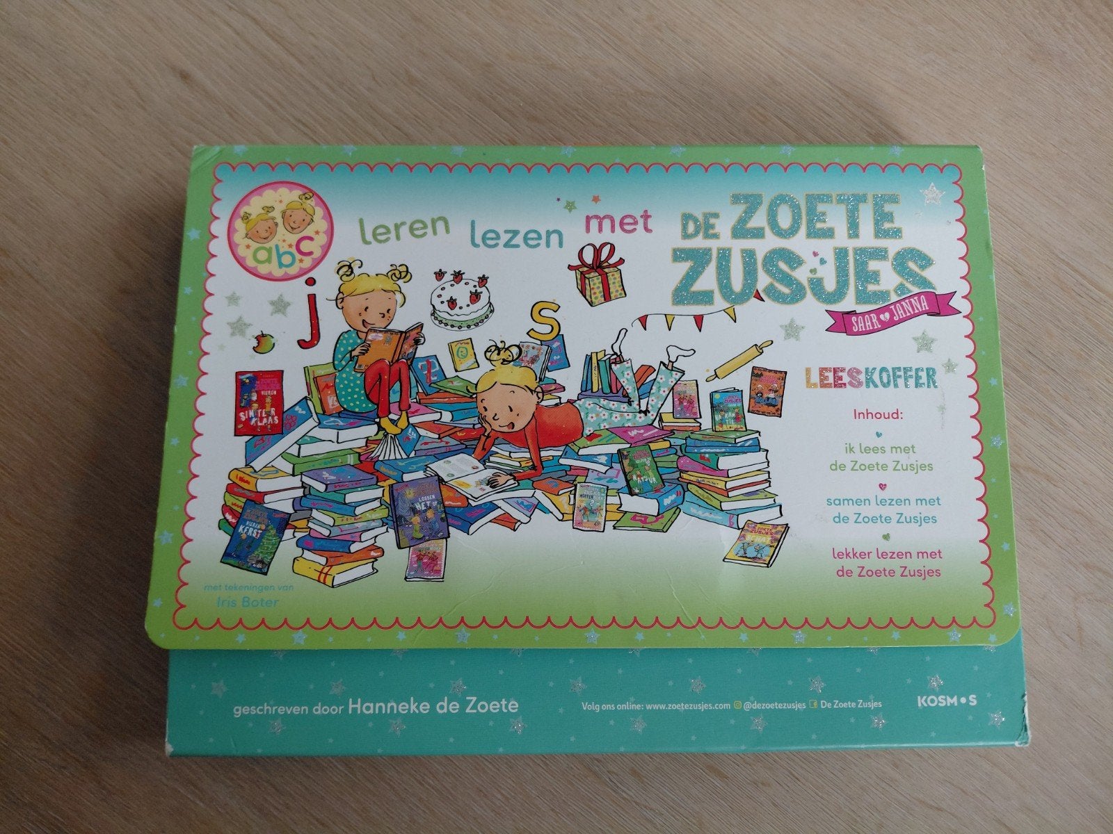 De Zoete Zusjes Leeskoffer - 3 boeken, Verzenden, Zo goed als nieuw, Hanneke de Zoete, Fictie algemeen
