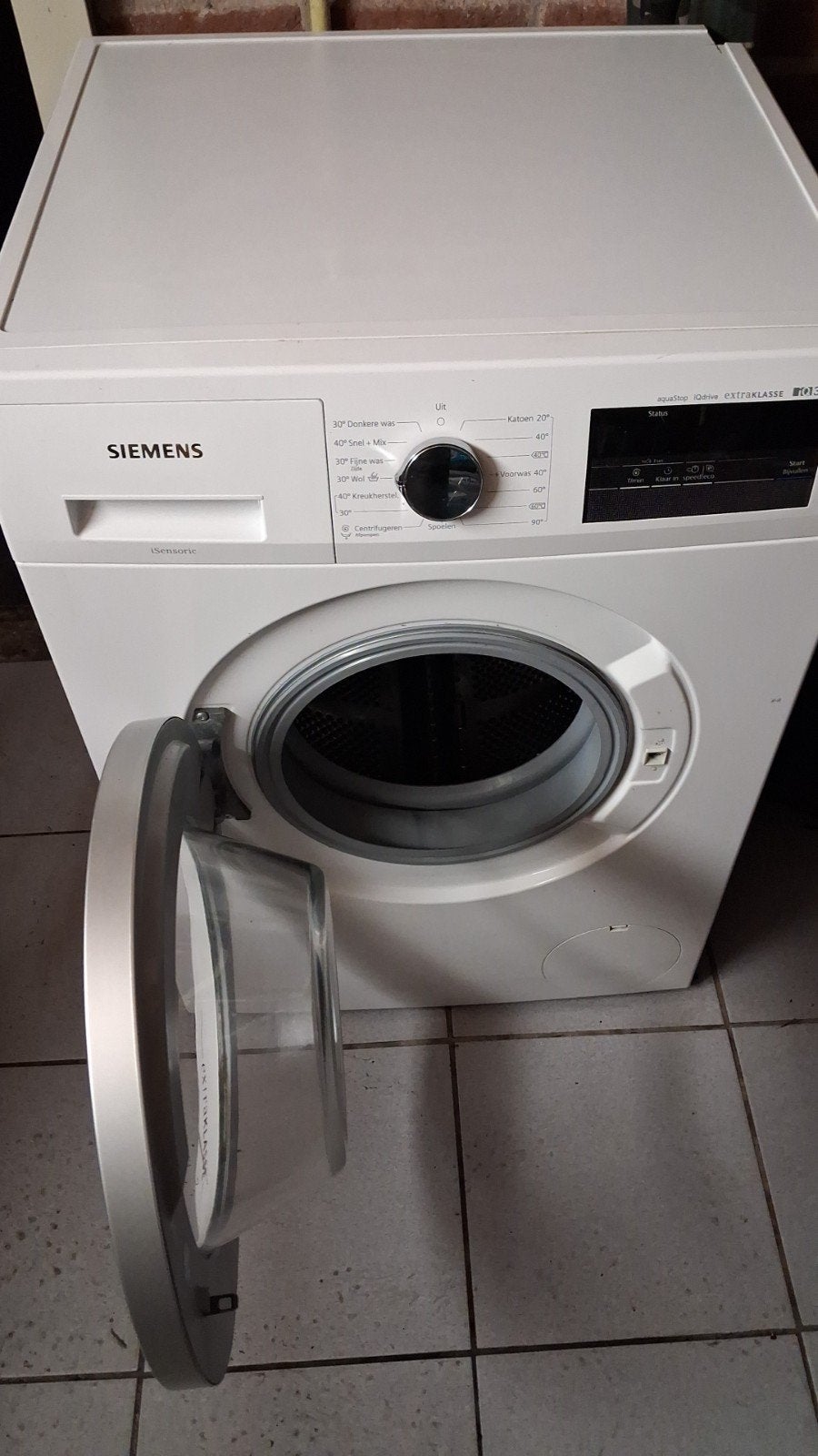 Siemens iQ300 Wasmachine - Zo goed als nieuw, Ophalen of Verzenden, Zo goed als nieuw, Voorlader