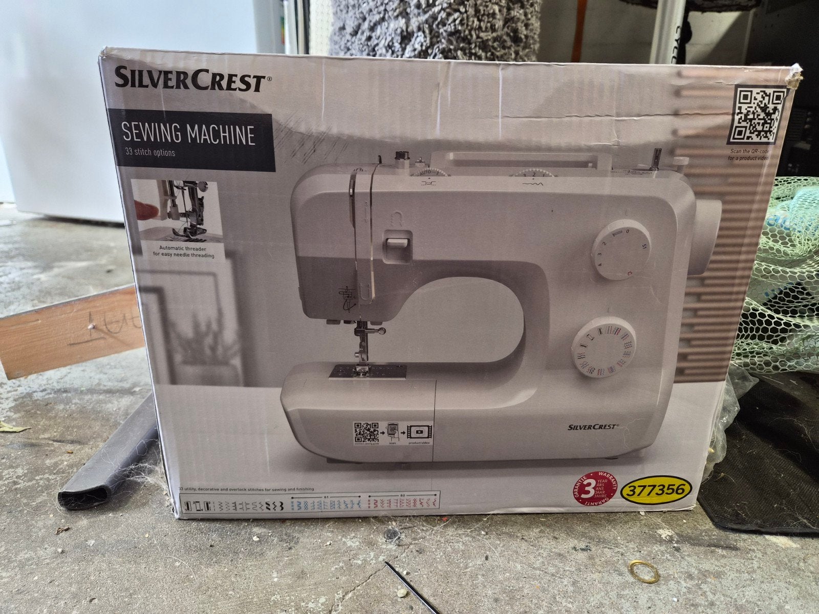 SilverCrest Naaimachine - Nieuw in doos, Ophalen, Nieuw, Naaimachine, Overige merken