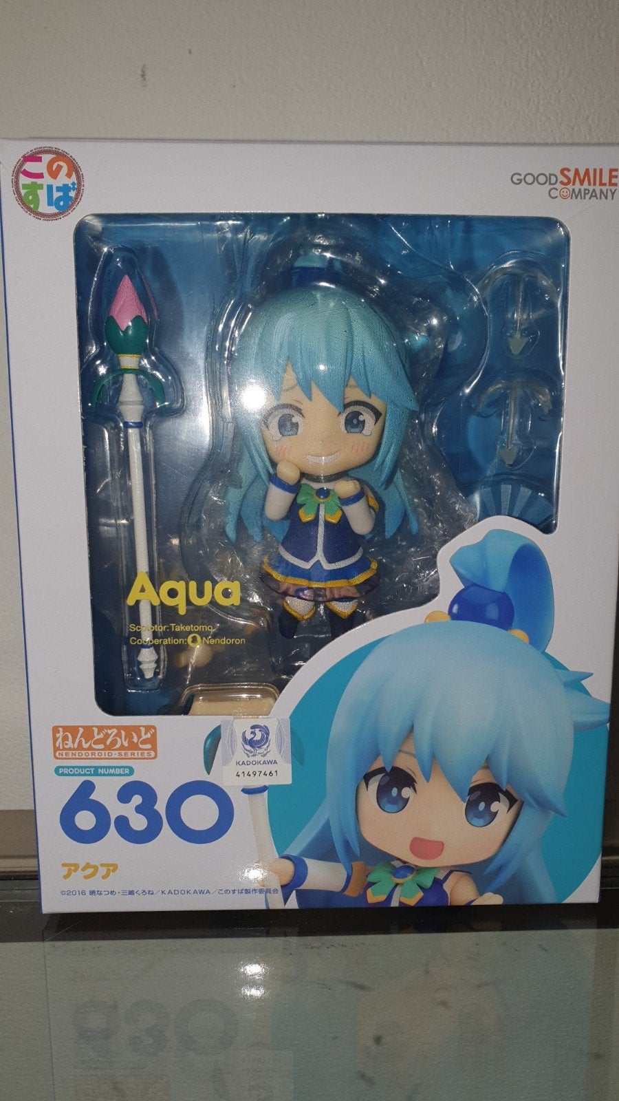 Nendoroid Aqua Konosuba Good Smile Company Figuur #630, Ophalen of Verzenden, Zo goed als nieuw